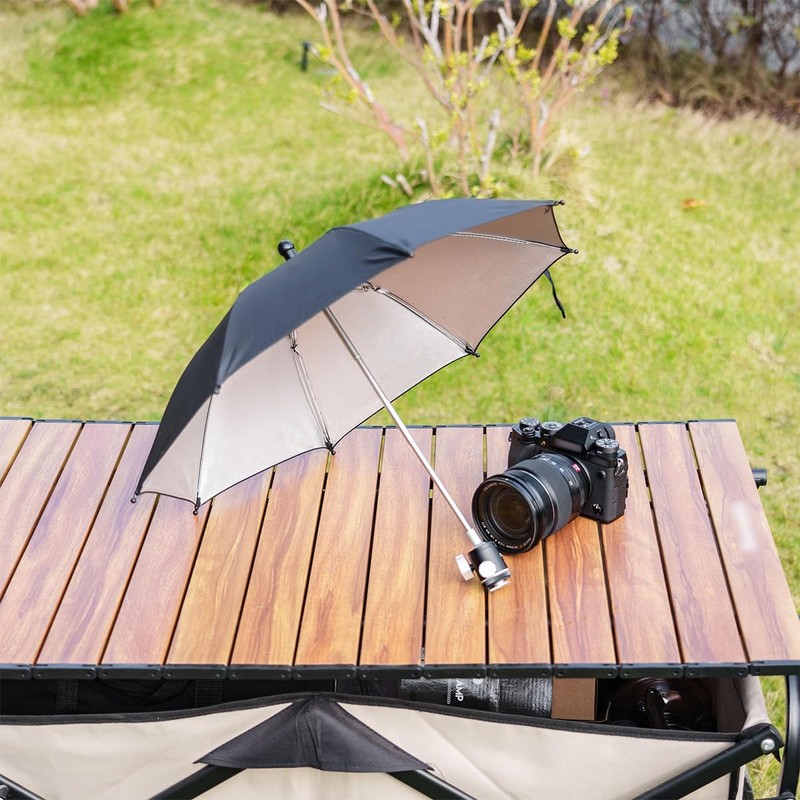 Laroal PC Camera Hot Shoe Umbrella, Cold Shoe Mounting, Camera