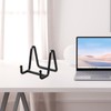 Plate Holder Easel Display Stand - 3 inch Metal Plate