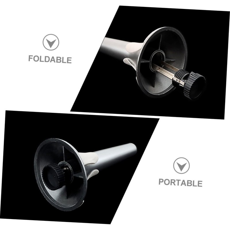 Kisangel Portable Metal Trumpet Stand Holder Lightweight and Support for