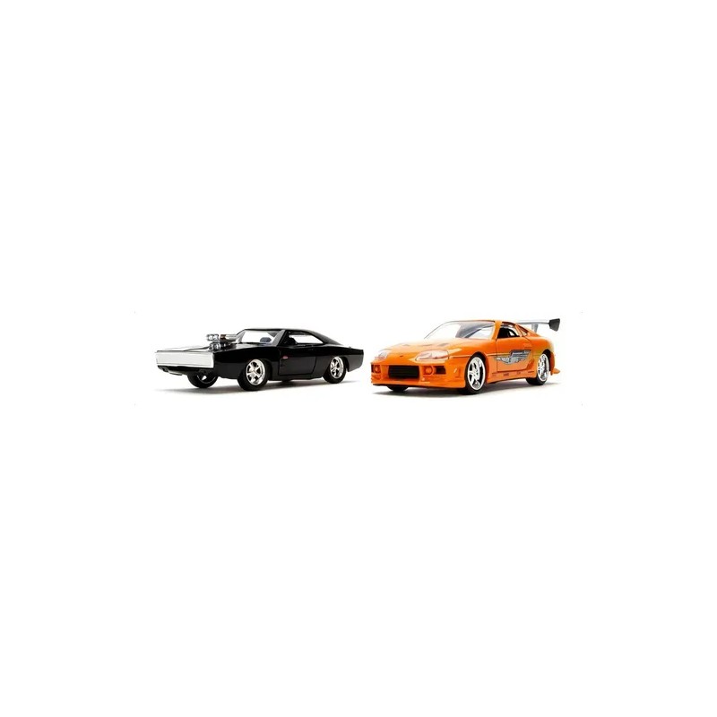 Jada 1:32 Pack Dom's Dodge Charger Brian's Toyota Supra F&f
