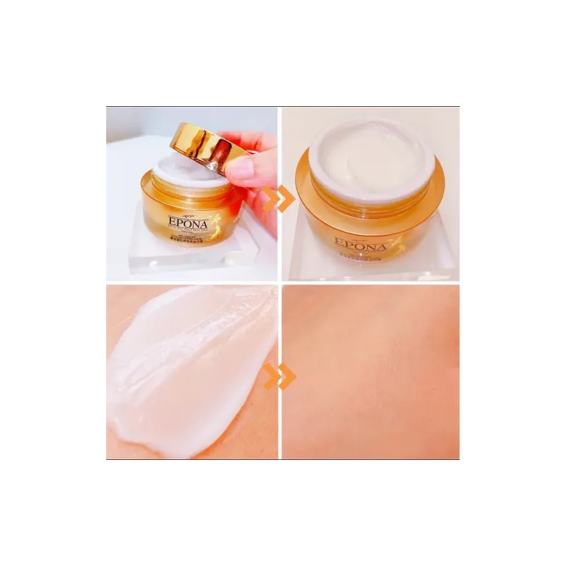 Epona Crema Facial Coreana Con Ginseng Y Oro Antiedad
