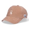 Mozu Kid's Logo Corduroy Cap, Hat, Kid's Logo Cap, 15