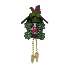 International Miniatures by Classics Dollhouse Miniature Wood Cuckoo Clock