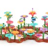 144PCS Children's Flower Garden Building Toy Set, Theme: Garden Design
