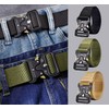 Ginwee 3 Pack Tactical Belt,Military Style Belt, Riggers Belts for