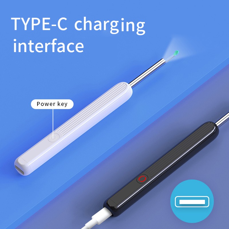 Rechargeable Ear Cleaner Wireless Visual Ear Wax Remover Ear Picking