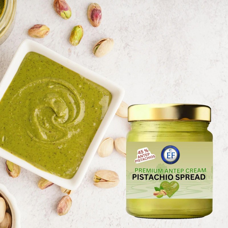 Eastern Feast - Premium Antep Pistachio Cream Spread, (7 oz)