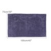 sourcing map Flannel Fleece Bed Blankets, Soft Warm Microfiber Blanket,