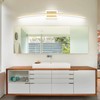 PRESDE 40inch Dimmable LED Gold Vanity Light for Bathroom,Bathroom Light