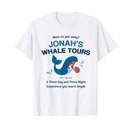 Funny Christian gifts religious bible verse Jonah's whale T-Shirt