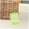 Hohopeti 3pcs Transparent Storage Box Set Clear Plastic Organizing Containers