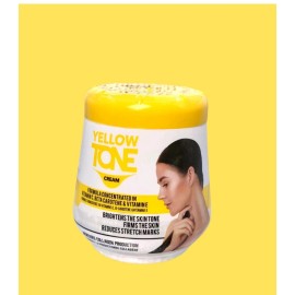 T-ONE Yellow Tone Beauty Cream Jar