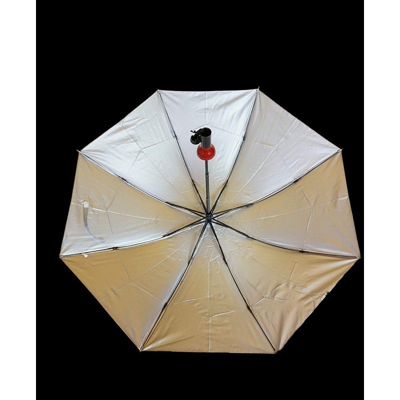 Birsppy Wine Bottle Shaped Foldable Umbrella, Burgundy