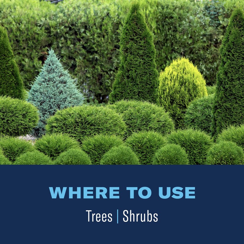 BioAdvanced Tree & Shrub Insect Killer, Outdoor Pest Control, Concentrate,