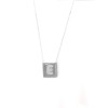 Argento Vivo Silver Plated Sterling Silver "E" Pendant Necklace W1250