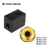 Vogueing Tool 1/2" BSP Quick Exhaust Air Valve Aluminum Alloy