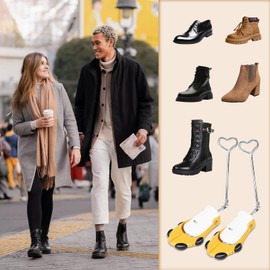 Yoyeer Boot Stretcher,Boot Stretchers for Cowboy Boots Cowboy Boot Stretcher Shoe Stretcher Wide Feet Adjustable Width/High Widener Shoe Expander for Men/Women Size 7-13