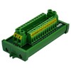 30Amp/300V 2x12 Position Terminal Block Distribution Module (Screw Mount)