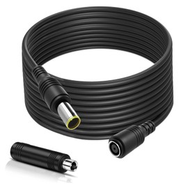 DC8mm Extension Cable with DC7909 to DC8020 Adapter connectors, 30Ft Jackery Extension Cable, fit for Most Below 200W Solar Panel and Jackery Explorer 2000/1500/1000/500/240 Portable Power Station