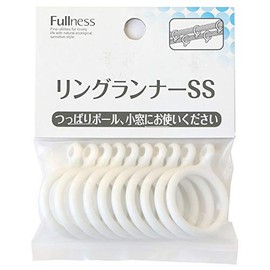 Fullness Curtain Ring Runner SS 10-Piece Set Diameter Approx. 1.06 inches (27mm) White SC-M2117
