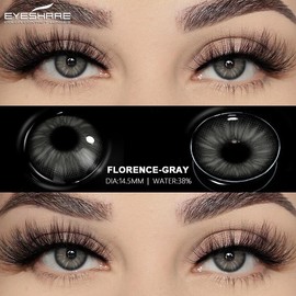 DIY Fake Eyelashes Extensions for Regular Use Easy to Apply Personal Care Product Enhance Your Lashes at Home:_Florence gray