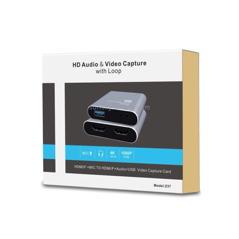 OPKALL HD Audio And Video Capture With Loop Card 4K