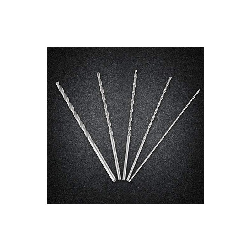 Ausla 5 pieces long HSS twist drill bits, core hole