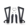Black Rear Passenger Foot Peg for Yamaha Yzf R6 2006-2009