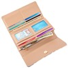 Kaabao Womens Wallet Leather RFID Blocking Trifold Ladies Purse long