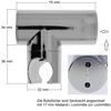 Shower Holder/Wall Bracket for Hand Shower/Shower Hose