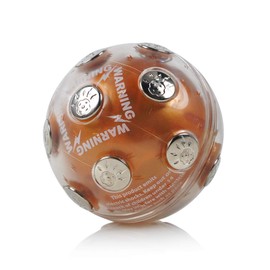 ThinkTop Shock Ball Hot Potato Game, Electric Shocking Game for Christmas, Adventure Funny Novelty Gift Fun Joking for Party, Brown