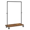 VASAGLE Clothes Rack, Heavy Duty Clothing Rack, Industrial Pipe Style
