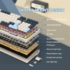 ATTACK SHARK K8 Wireless Mechanical Keyboard, Trip-Mode BT5.0/2.4G/Wired Gaming Keyboard