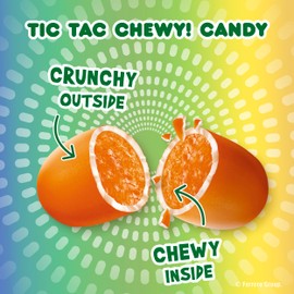 TIC TAC CHEWY! Sour Adventure Candy, Bulk 12 Pack, Sour Candy, Share Size, 3.4 oz Each (Packaging May Vary)