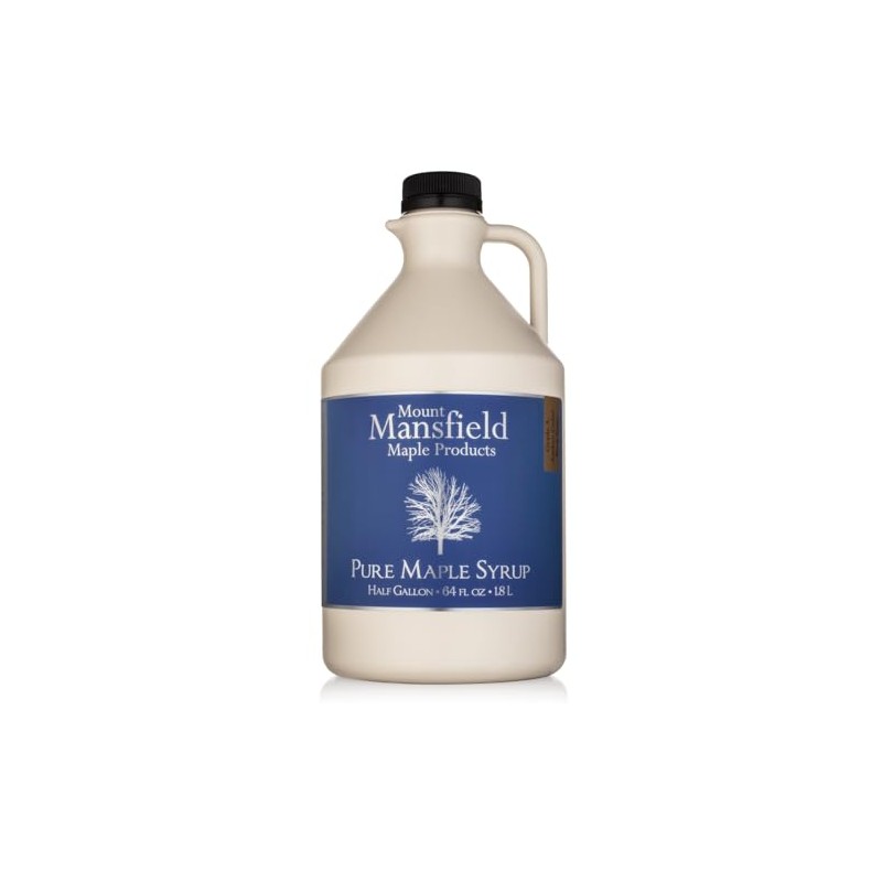 Mansfield Maple Pure Vermont Maple Syrup in Plastic Jug Grade