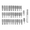 Screwdriver Bit Kit, 33Pcs Multifunctional Precision Hollow Security Tamperproof Star/Tri-Wing/Hex/Spanner