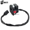 MATI Left Handlebar Switch Start Stop Headlight Assy for Kawasaki