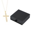 Cavalcade Cross Pendant for Car Rear View Mirror Rhinestone Decor