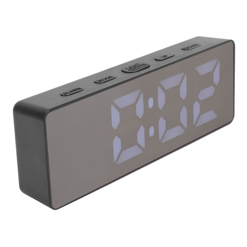 LED Digital Alarm Clock Time Date Temperature Display Stylish Look