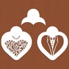 Bride & Groom Cookie Stencil Set (no cutter) by Designer