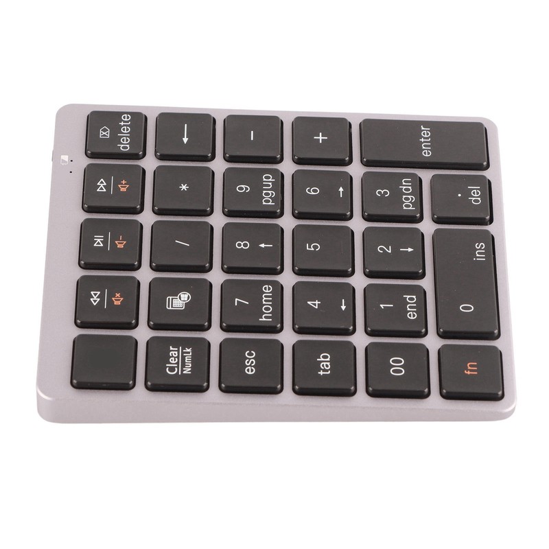 Bluetooth 3.0 Wireless Mechanical Numeric Keypad Notebook Desktop Computer Accessory