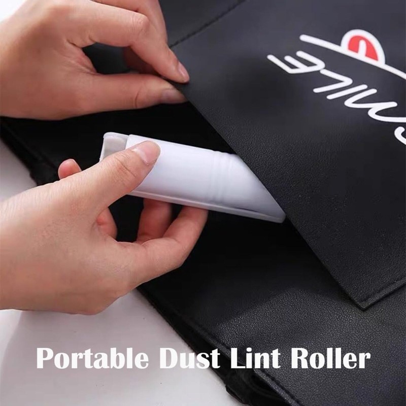 3 PCS Mini Lint Roller Washable Reusable Lint Roller Foldable