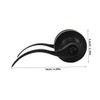 COHEALI Stylish Privacy Door Handle with Reversible Entry Lever for