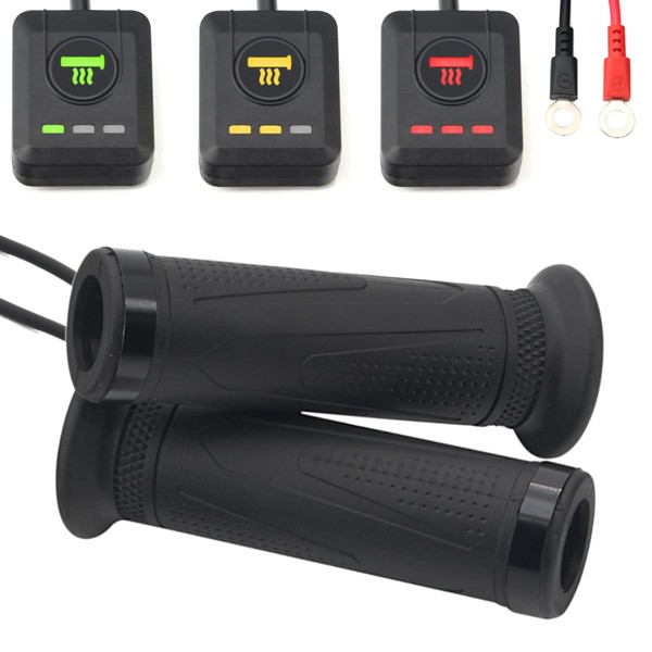 Area1 Motorrad Motorroller Griffheizung Heizgriffe für Scrambler (Urban Motard, Nightshift,