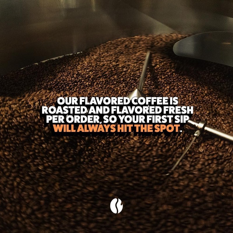 Fresh Roasted Coffee, Salted Caramel Mocha, Flavored Coffee Pods, K-Cup