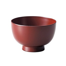 Jean's chionoecetes Lacquerware Washing Machine corresponding Bowl Vermillion
