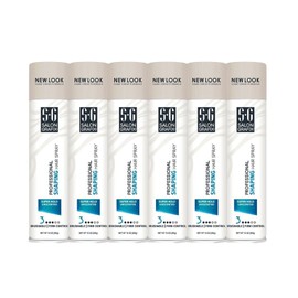 Salon Grafix 6 Pack Salon Grafix Shaping Hair Spray Super Hold Unscented 10 oz