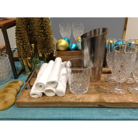 Godinger Dublin Crystal Ice Bucket (5 inches high)