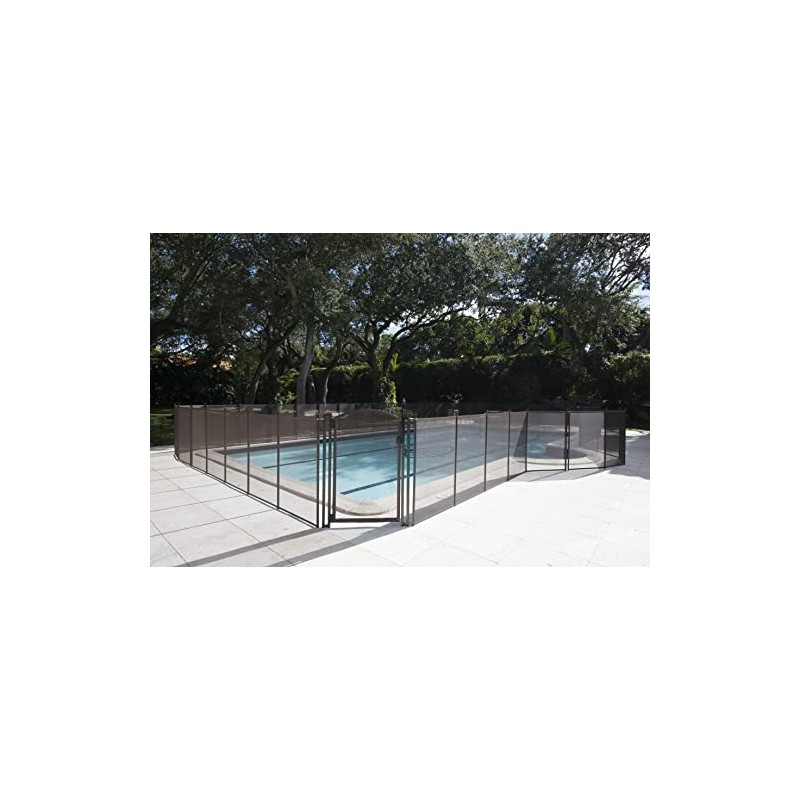 Pool Fence DIY by Life Saver Fencing Section Kit, 4
