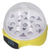 7 Eggs Incubator Easy Temperature Control Mini Egg Incubator for